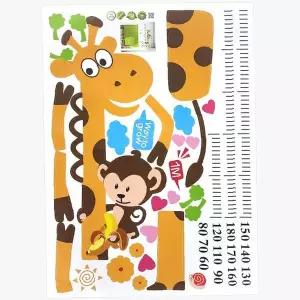 아동 신장 측정 벽 스티커 베스트프렌드 키 체크 인테리어