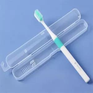 ( )개별케이스 휴대용 칫솔 5p 그린 휴대용칫솔 여행용칫솔 극세모칫솔