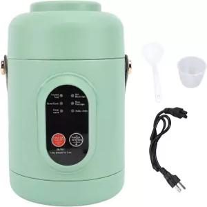 TOPINCN 전기 냄비 라면 오트밀 수프 및 스테이크용 800ml 미니 휴대용 조리기 기숙사 사무실 여행용