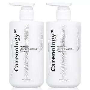 케어놀로지 레미디 윤기 볼륨 탈모완화 트리트먼트 500ml 2개 /카페인 탈모케어/비오틴