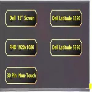 Dell Latitude 3520 5530 시리즈 노트북용 Jxjslp 교체 15.6인치 화면 비터치스크린 FHD 1920x1080 30핀