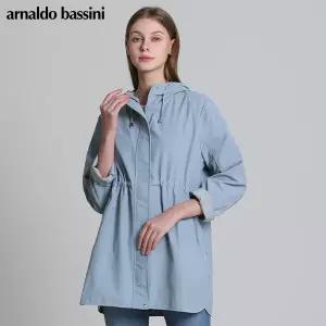 [아날도바시니(ARNALDO BASSINI)] 돗도 후드 스트링 하프사파리 (택가격: 478000원)