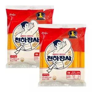 진주햄 천하장사 오리지날 소시지 448g ( 28g x 16개입 ) 2개 / 간식 소세지