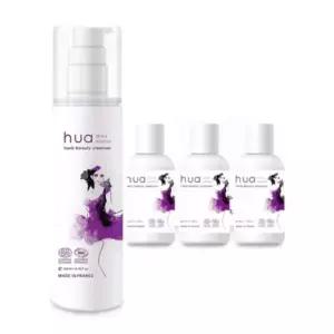 암웨이 후아 허브 뷰티 클렌저 여성청결제 200ml + 휴대용 미니 50ml 3개