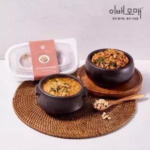 이배모매 한식명장 반찬 얼갈이 우거지 청국장 500g