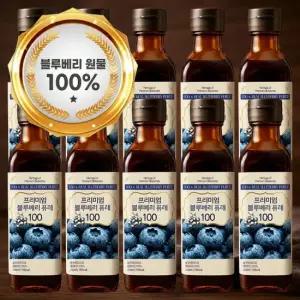 블루베리 퓨레 100% 착즙 주스 250mlx10병(2.5L) 고함량 안토시아닌