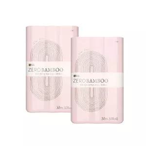 기타 [휴홈]휴홈 글루프리 PFAS프리 제로 대나무 화장지 30m, 30롤, 2팩_735094 2326681