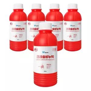 더블유제약 살균 소독 크레솔 비누액 200ml 5개