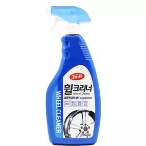 강력 휠크리너 650ml 철분 갈변 분진 타르 기름때 제거 자동차 타이어 세정 광택 스프레이