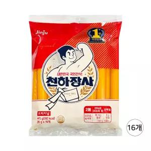 진주햄 천하장사 오리지날 소시지 448g ( 28g x 16개입 ) 16개 / 간식 소세지