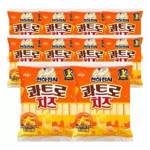 진주햄 천하장사 콰트로치즈 소시지 448g ( 28g x 16개입 ) 10개 / 간식 치즈소세지