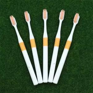 ( )개별케이스 휴대용 칫솔 5p 오렌지 휴대용칫솔 극세모칫솔 여행용칫솔