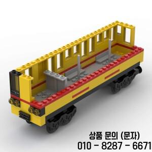 MOC 모델 지하철 기차 도시 메트로 트랙 레일 빌딩 브릭 시뮬레이션 장난감 14세 이상용
