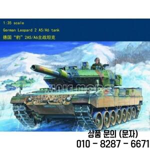트럼펫 플라스틱 조립 탱크 모델 키트 82402 독일 레오파드 2 A5/A6 1/35