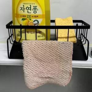( )수세미거치대 싱크대 물빠짐 홀더 주방 정리 선반