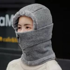 겨울 집업워머 방한모자 남자넥워머 겨울워머