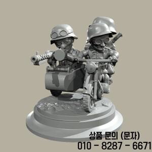 25mm 수지 sodier 모델 키트 그림 무색 및 자체 조립 TD 7146/3D