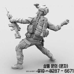 1/16 미국 수지 군인 피규어 키트 부대 모델 무색 및 자체 조립 A 97