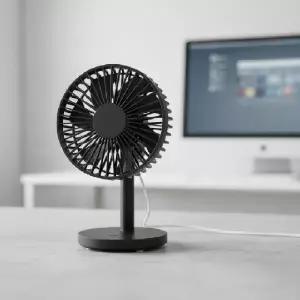 7엽 날개 저소음 USB 데스크용 미니 공기 순환기 선풍기