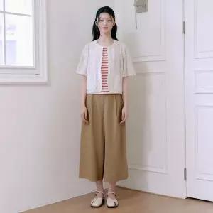 [써스데이아일랜드](강남점)레이스 크롭 라운드자켓 T264MJK235W