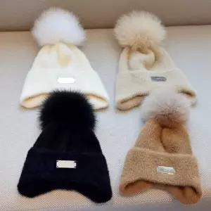 방울 비니모자 겨울골프모자 여자털모자 여성스키모자