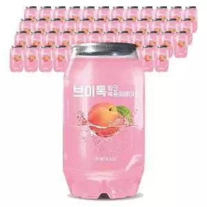 브이톡 핑크 복숭아에이드 350ml x 48캔