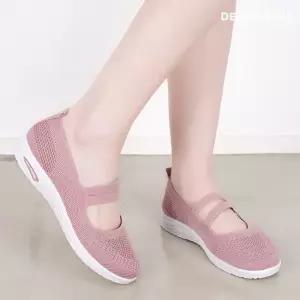 여자 여름 니트메시 슬립온 단화