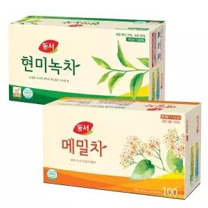 [동서식품]동서현미녹차100T+메밀차100T(총200T)
