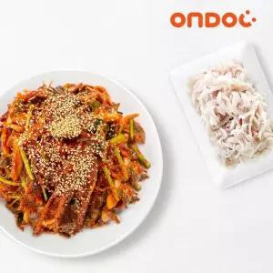 [온도씨] 포항 기름가자미 무침회 (회120g+초장포함)