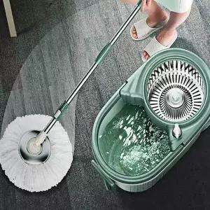 회전 L1M5T8P7 물걸레 탈수청소기 회전걸레통 대걸레
