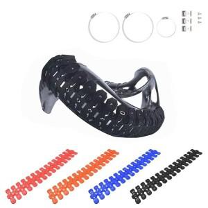 포크 배기 실드 머플러 파이프 보호대 베타 X-트레이너 300 - RR 250 가스가스 EC XC
