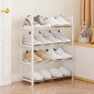 검은고양이귀(고양이귀모양빵) 간이신발장, 다층조립, 스테인레스선반 Shoemaker Organize