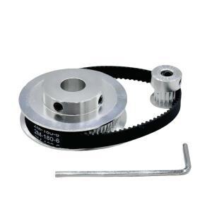 GT2 타이밍 벨트 풀리 16 치아 2GT 16T-60T Bore3/5/8/14mm Reduction1:3.75 3D프린터 용 폭 6mm 10mm DIY