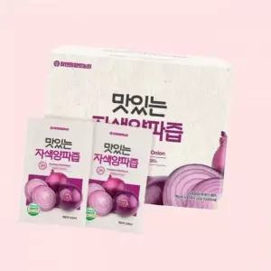 참앤들황토농원 황토농원 맛있는 자색양파즙 50포 1박스 4716466