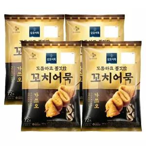 [신세계라이브쇼핑]CJ제일제당 삼호 꼬치어묵(가쓰오) 460g x4개