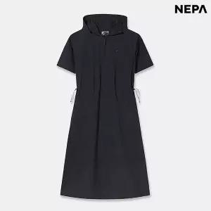 [네파] 여성 컴포 쿨 반팔 후디 원피스 (7M42863-M03)