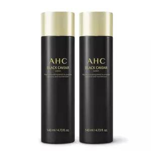 AHC 블랙캐비어 로션 /미백 주름개선 슈퍼푸드 캐비어 케어 140ml, 2개