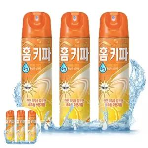 홈키퍼 홈키파 수성 오렌지향 모기에어졸 3개