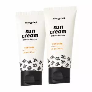 몽디에스 징크 유아 어린이 키즈 초등학생 무기자차 아기 선크림 SPF50 60g