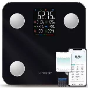 체지방 BMI 근육을 이용한 체중계 스마트 NUTRI FIT 디지털 욕실 블루투스 구성 분석 동기화 앱 17가지
