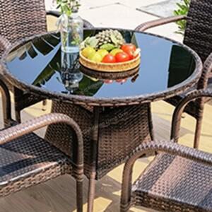 코트야드 라탄 야외 테이블 현대적인 북유럽 럭셔리 미니멀리스트 안락의자 수납장 Jardin Mobiliario 가
