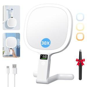 Auxmir LED 스크린이 있는 조명 메이크업 거울
