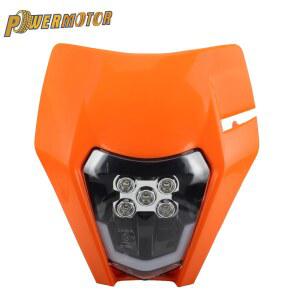 오토바이라이트 KTM EXC XC SX MX 하이 오토바이 ENDURO 라이트 조명 SUPERMOTO LED 125 300 MOTOCROSS 로우 250 450