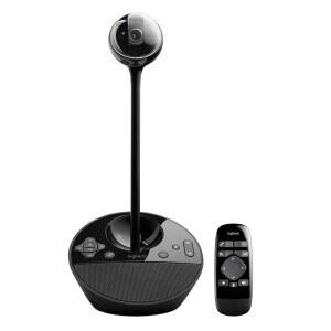 BCC950 데스크톱 회의 솔루션 HD 1080P 블랙 B23 PC 통화 MAC SKYPE ZOOM 소음 노트북 웹캠 고화질 스피커폰 마이크가 감소 있는 WEBEX