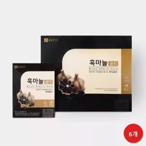 온가족건강 건강 흑마늘골드 건강보조 6박스 대용량