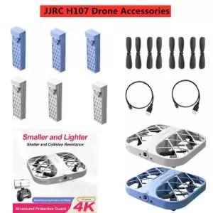 드론 부품 악세사리 부속 수리 JJRC H107 미니 액세서리 3.7V 350mah 배터리/프로펠러/USB 라인 배터리 완