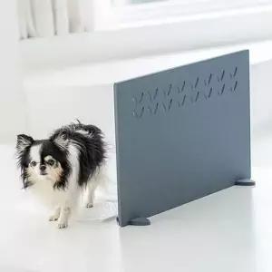 친절한탄씨 고양이 반려동물 배변 가림막 일자형 강아지 반려동물 배변 파티션 화장실