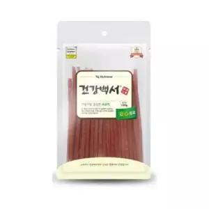 강아지비스켓 강아지간식 건강백서 야들야들 쫀득한 소고기 120g