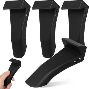 TOPPERFUN 4PCS 어 체인저 턱 보호대 커버 바퀴 손상 방지를 위한 자동차 클램프 도구