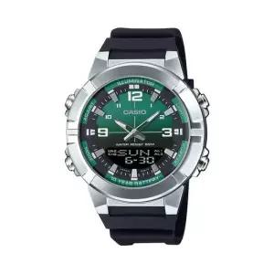 카시오 AMW-870A-3A 아나디지 월드타임 스포츠 남성 우레탄 시계